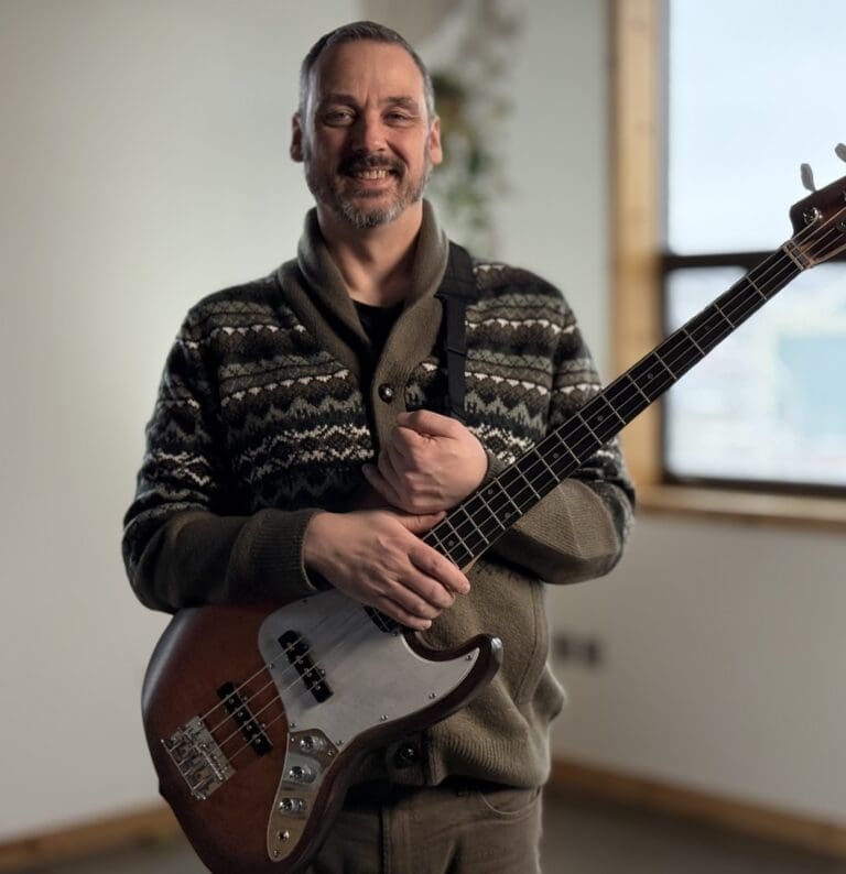 Jeff Kinsman has worked for many years as a live sound technician for local and touring acts, including The Irish Descendants numerous times in the past, and has been a professional bassist since 1995. Born and raised in Halifax, and moved to St. John’s in 2008, Jeff graduated from NSCC recording arts program in 2002. Having performed over the years with many groups such as: The Reels, Hip Waders, Rugged Shores, Those Beautiful Uglysticks, and many other east coast original and Irish bands, Jeff is a 3 time ECMA nominee, as well as being a 4-time MusicNL nominee AND a Music NL winner for Jazz/Blues album of the year 2014 with Hip Waders (Composer, Bassist, Recording and Mixing Engineer)